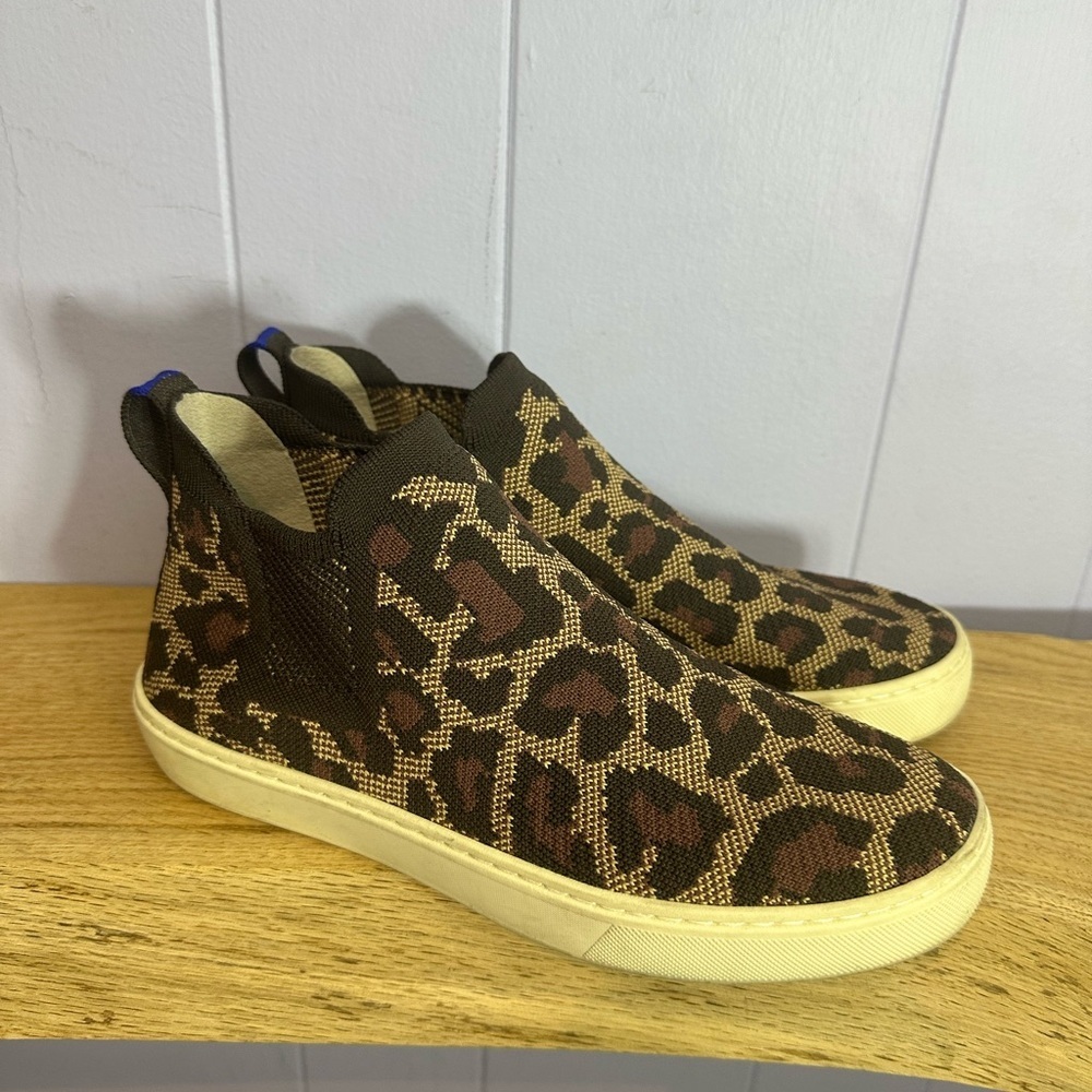 Leopard Print Rothy’s Slip-On Sneakers